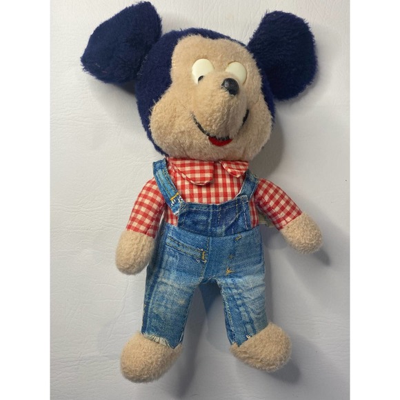 VINTAGE Mickey Mouse Walt Disney 1976 Knickerbocker 12'' - Picture 1 of 3